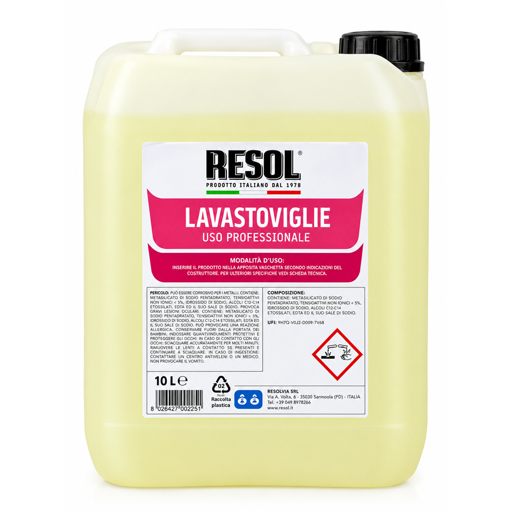 RESOL LAVASTOVIGLIE 10 LT