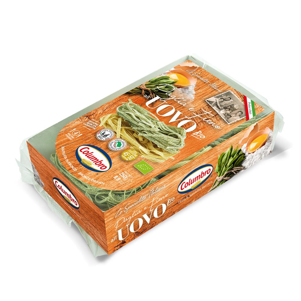 Tagliatelle Paglia e Fieno all’Uovo Bio  (250g X 6pz)