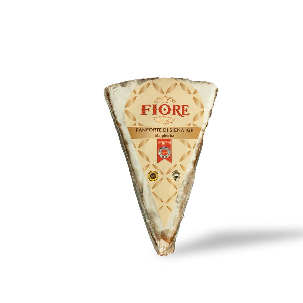 Panforte di Siena IGP - Margherita a spicchio - Incartato a mano - 490 gr
