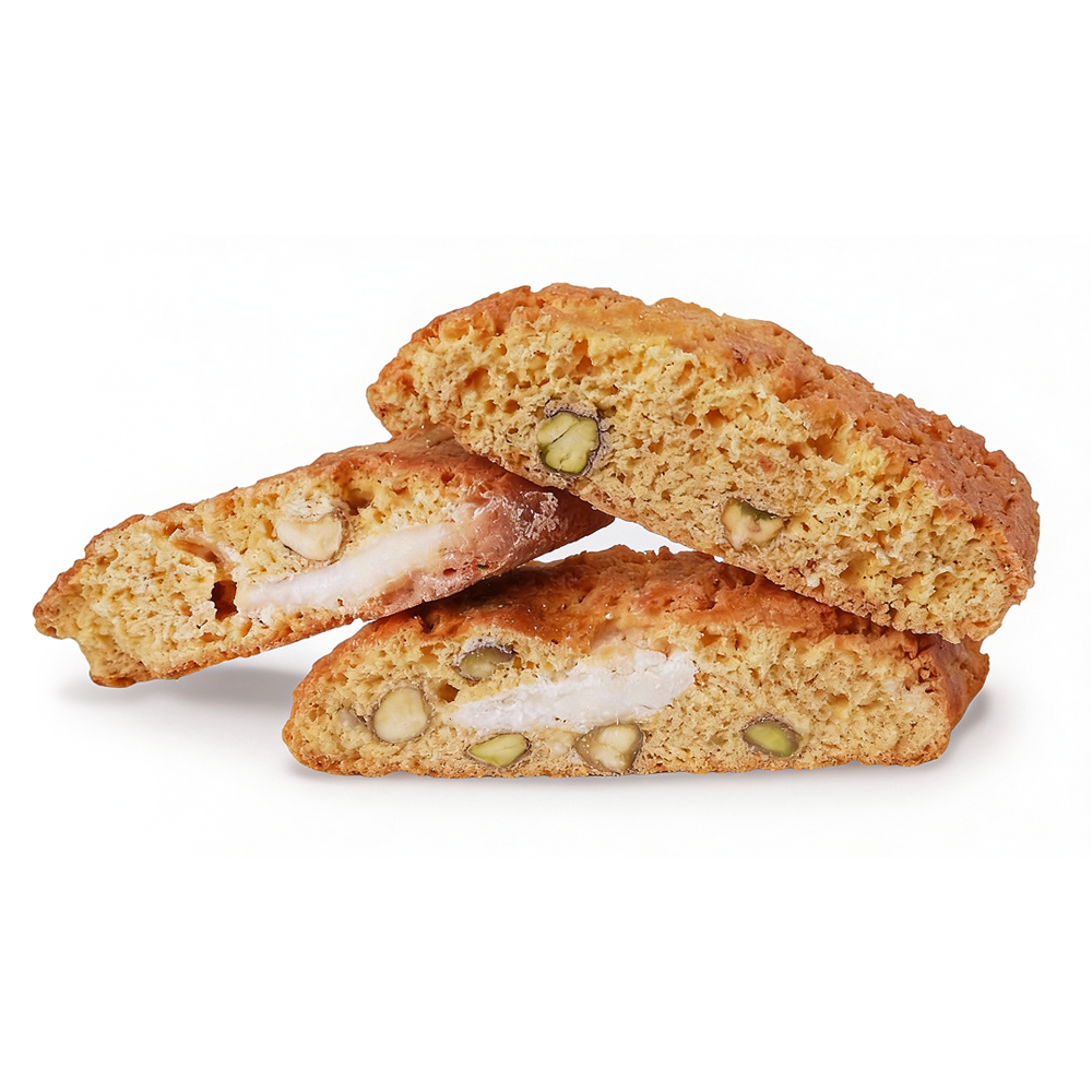Cantucci al Cioccolato bianco & pistacchio