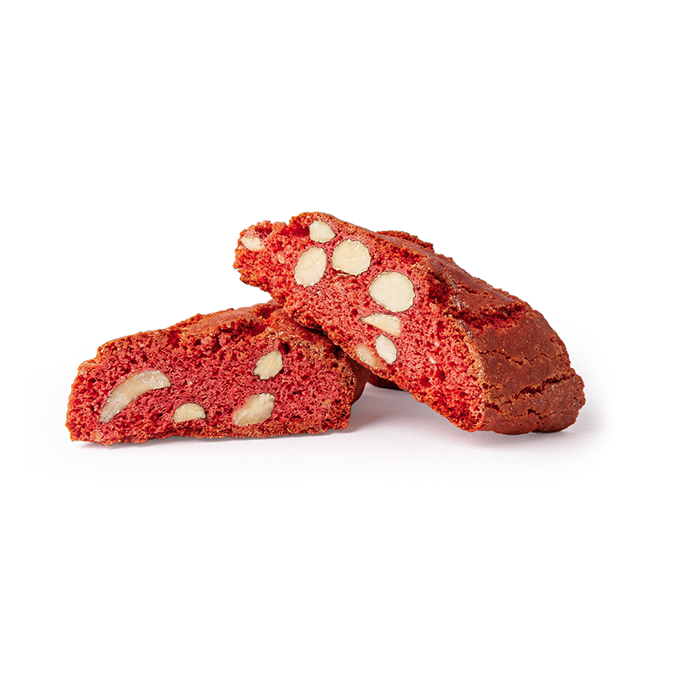 Cantucci all'Alchermes & Mandorle