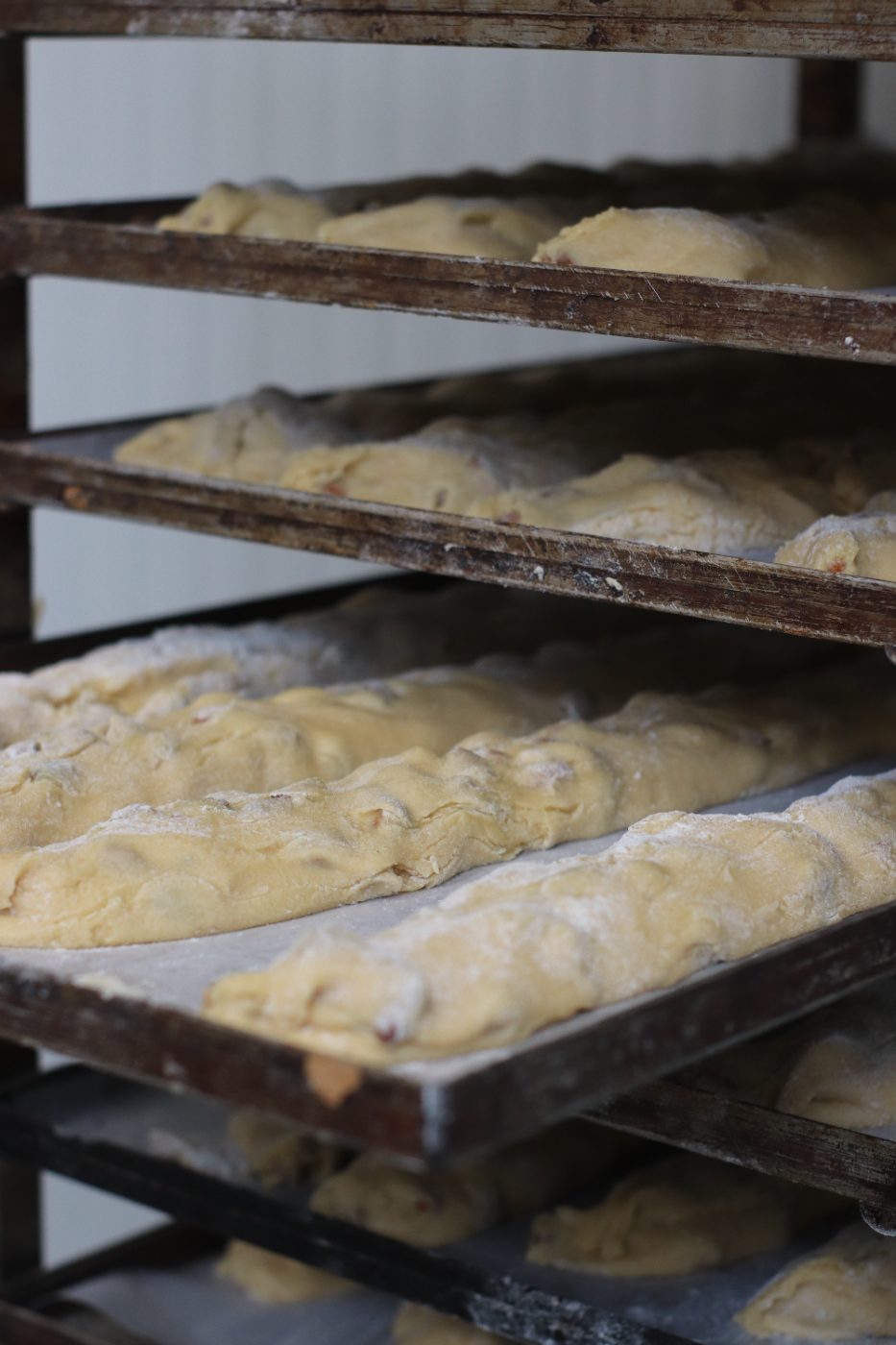 I filoni pronti per il forno