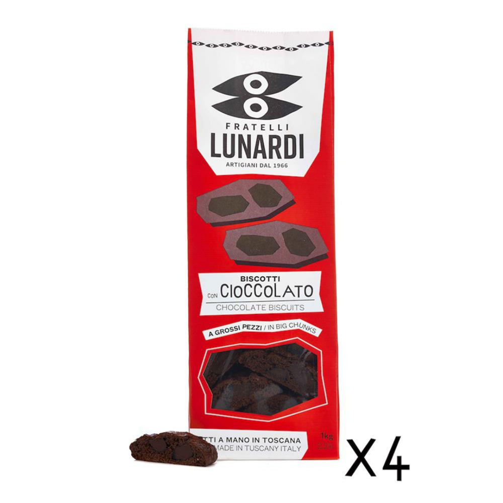 CHOCOLATE BISCUITS  - 1kg (2,2 lb) x4