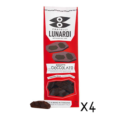 CHOCOLATE BISCUITS  - 1kg (2,2 lb) x4