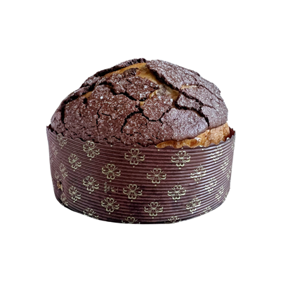 PANETTONE CIOCCOLATO E MARRON GLACE’ 500g                                      