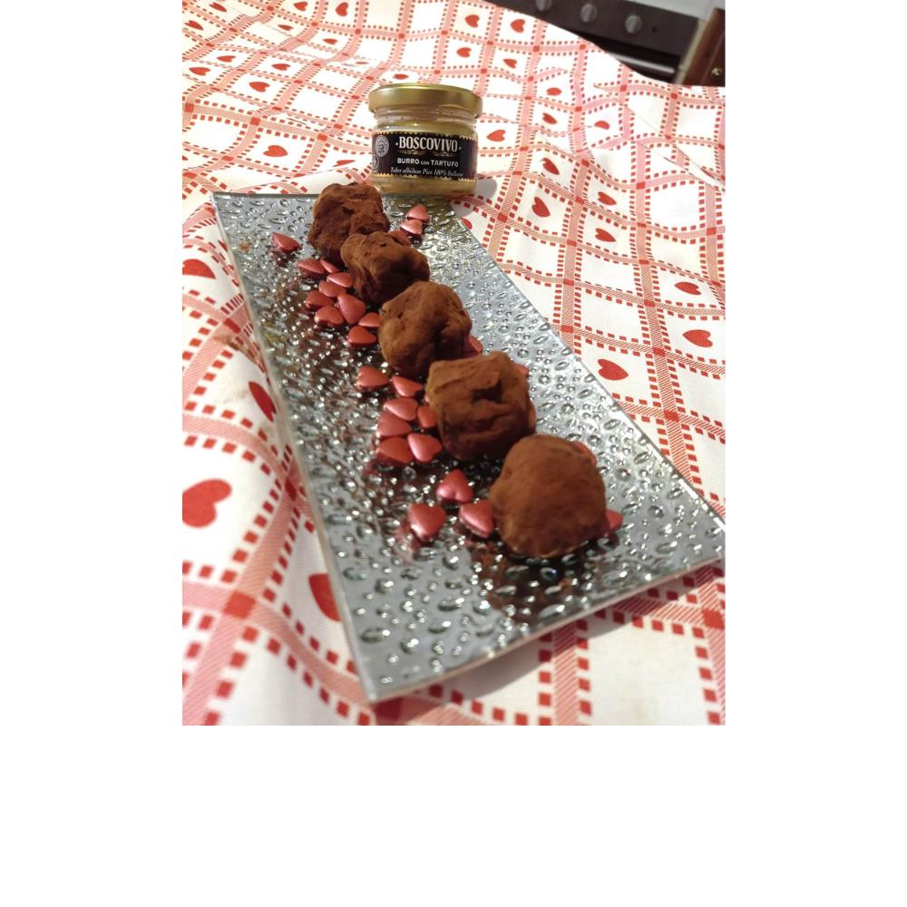 Tartufini di Cioccolato con Tartufo Bianco