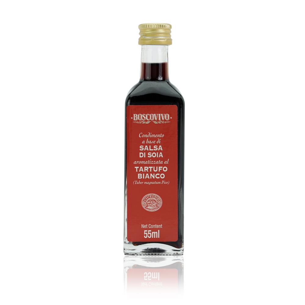 Condimento a base di Salsa di Soia aromatizzato al Tartufo Bianco Tuber magnatum Pico 55ml