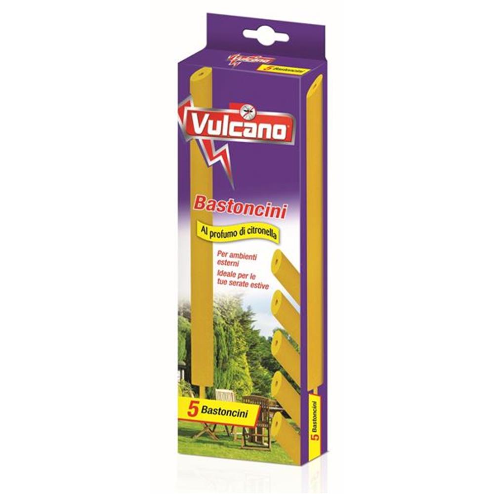 Bastoncini Vulcano al profumo di citronella, 5 pz