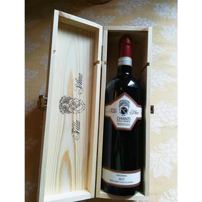 Chianti Colli Senesi D.O.C.G. in scatola legno 1bt
