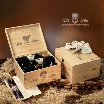 Chianti Colli Senesi D.O.C.G. in scatola legno 6bt